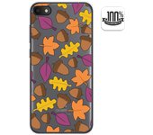 Tumundosmartphone Funda Gel Transparente para Alcatel 1V 2019 diseño Otoño Dibujos
