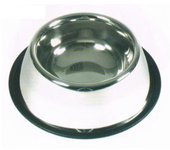 Comedero Bebedero perros Acero Inoxidable Antideslizante 20Cm./ 0,42Lts. Arquivet