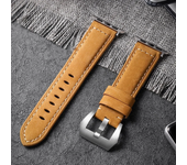 For Apple Watch Band High Quality Leather Strap Men for Series 10 9 7 8 6 SE Ultra 3 49mm 44mm Watch Band 45mm 41mm 46mm 42mm