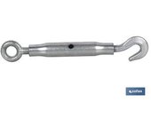 Cofan Tensor Tubular Gancho-Anilla M-12 - Resistente