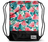 Saco Mochila Watermelon Oh My Pop 34x47x1cm.