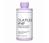 Olaplex Nº 4P Blonde Enhancer Toning Champu250 Ml  Neutraliza los indeseados tonos anaranjados y amarillentos.