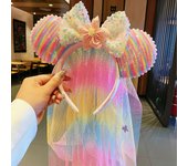 Children's cute Mickey headband headband cartoon headband headband headdress hair accessories Minnie Ear Paradise dressing up