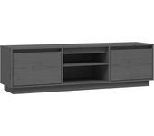 vidaXL Mueble de TV de madera maciza de pino 140x35x40 cm, Mueble de Salon, Mueble TV, Mueble TV salon, Mesa de TV, Mueble tele