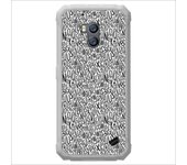 Tumundosmartphone Funda Gel Tpu para Ulefone Armor X2 diseño Letras Dibujos