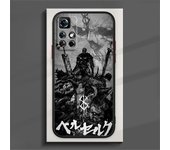 Cool Anime Berserk Phone Case For Redmi Note 13 12 11 10 9 8 Pro Plus S T 5G 4G Matte Frosted Translucent Cover