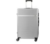 DAM Maleta gran volumen trolley rígida ultraligera, de ABS de alta resistencia. Cerradura numérica y 4 ruedas dobles extraíbles y giratorias 360°.  50x29x76Cm