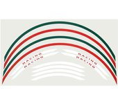Tiras adhesivas para Ruedas de motorteta, Llanta, Comsible Kit, Italia