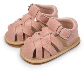 KIDSUN Baby Summer Sandals Infant Boy Girl Shoes Rubber Soft Sole Non-Slip Toddler First Walker Baby Crib Newborn