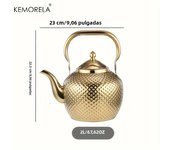 KEMORELA 1PCS Stainless Steel Water Kettle 1.2/1.5/2L Tea Pot Thicker With Filter Hotel Tea Pot Coffee Pot Induction Cooker Tea