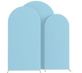 Wedding Arch Cover  Arch Backdrop Cover Spandex Fitted Arch Cover for Wedding Birthday Festival Party （Without Shelf）