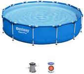 Bestway Piscina Steel Pro + Depuradora 396x84 Cm 5612E