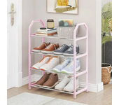 4 Layers Shoe Rack  Assembly Creative Simple Trapezoidal Storage Doorstep Storage Shoe Cabinet Balcony Pendulum Holder