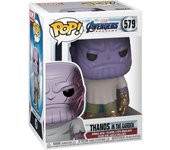 Funko Pop! Marvel: Endgame - Casual Thanos with Gauntlet - Avengers Endgame - Figura de Vinilo Coleccionable - Idea de Regalo- Mercancia Oficial - Juguetes para Niños y Adultos - Movies Fans