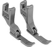 Zipper Presser Foot Set #P363+S518N+P36N+P36LN For Singer Brother Juki Industrial Lockstitch Sewing Machine Accessories