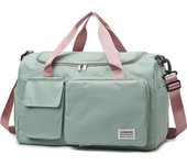 UNIXINU-Bolsa de viaje de gran capacidad para Mujer, Bolsa de viaje con compartimiento para Zapatos, Deportiva, fitness
