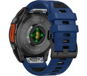 QuickFit 22mm 26mm Fenix8 Watch Band For Garmin Fenix E 8 47mm 51mm 7 7X 6 6X/Epix Pro/Enduro 3 Two-Tone Silicone Strap Bracelet