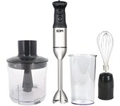 Batidora de mano 1200w con accesorios ø5,8x41,5cm edm