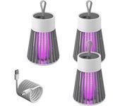 Mosquito Killer, Mosquito Killer portátil, Carga USB, Bajo nivel de ruido, Apto para interiores, Jardín, camping