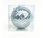 Disco Mirror Ball Party Shiny Ball Christmas Decoration Stage Light Rotating Glass Ball Retro Reflective KTV DJ Light Home Decor
