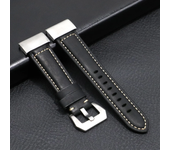 22mm 26mm Genuine Leather Watch Band For Garmin Fenix 6 6X Pro 5 5X Plus 3HR 26mm WatchBand Fenix6 Fenix5 Replacement Straps