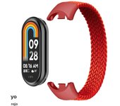 Braided Solo Loop for Xiaomi Mi Band 8 Strap accessories Elastic Nylon Watchbands Replacement correa bracelet for Miband 8 NFC