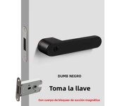 Minimalist Door Lock, Indoor Door Magnetic Suction Lock, Bedroom Door Handle, Silent Solid Wood Door, Household Universal Handle