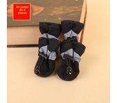 4pcs Water-Resistant Dog Shoes For Small Dogs - Protect Your Pet's Paws And Keep Them Dry,Outdoor rain boots for dogs