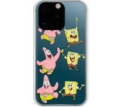 Funda original compatible con iPhone 13 Pro - Bob Esponja y Patricio 3 poses