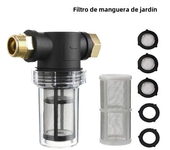 High Pressure Washer Water Filter For Karcher K2 K3 K4 K5 K6 K7 G 3/4'' Water Filters With 2 Filter Cores For Lavor For Nilfisk