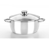 Cacerola con tapa BRA cristal 30 cm. Optima M451130