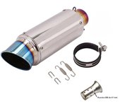51mm/60mm Motorcycle exhaust with DB killer Motorcycle Exhaust Pipe Muffler Carbon Fiber GP-project Exhaust Pipe