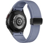 Genuine Leather+silicone Strap for Samsung Galaxy Watch 7 6 5 44mm 40mm 20 Bracelet Galaxy Watch 6 4 Classic 47mm 46mm 43mm 42mm
