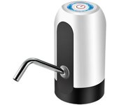 Bomba de Agua Eléctrica Recargable USB para Garrafones 5-19L | Dispensador Automático de Agua with LED | Extracción Silenciosa sin Instalación | Ideal Agua Mineral/Purificada | Incluye Adaptadores Universales