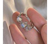 2023 Fashion Heart Vintage Love Rings for Women INS Punk Gothic Open Geometric Finger Rings Wedding Party Trendy Girls Jewelry