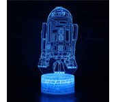 Anime Yoda Baby 3D Lamp LED Illusion Night Light Color Changing Lampara for Kids Bedroom Decor Nightlight Manga Groot Table lamp