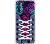 Funda Silicona Antigolpes para Oppo Reno 6 5G diseño Zapatillas 07 Dibujos