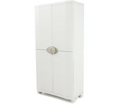 Armario 4 Estantes 90 cm Space Saver Plastiken Beige