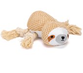 Nobleza - Juguetes para Perros, Juguetes de Peluche para Perros con Sonido, Resistentes Interactivos Juguete Perro Pequeños Mediano y Grandes, (Perezoso)