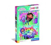 PUZZLE GABBY 2 X 60 PIEZAS CLEMENTONI.