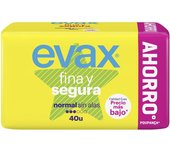 Compresas Evax FINA&SEGURA, 40 Unidades