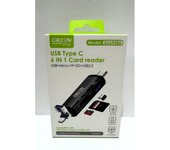 lector de tarjeta usb type c 6 in 1usb-micro-tf-sd-usb 2.0 beisk