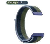 20mm 22mm Nylon Strap For Samsung Galaxy Watch 6 5 4 Active Adjustable Band Amazfit Bip 5 S GTS Watchband Huawei GT 2 3 Bracelet