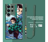 Demon Slayer Phone Case for Samsung Galaxy Note 10 Plus 9 S9 S10 Note 20 Ultra S8 S9 Soft Silicone Cover