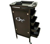 Carrito auxiliar de peluquería modelo FLORA
