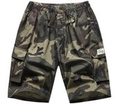 Large size cargo shorts for men outer wear camouflage sports pants casual shorts