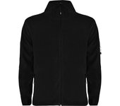 Chaqueta Micropolar ROLY-LUCIANE Hombre  Cuello Alto  Manga Larga Ribetes en Contraste  Bolsillo con Cremallera  100% Poliéster 300g/m²