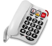 SPC 3295B Telefono CONFORT NUMBERS 2 Blanco