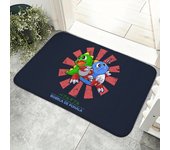 1pc Cartoon Bubble Bobble Game Floor Mat Floor Mat Anti-Slip Kitchen Bedroom Handmade Tufted Rug Carpet