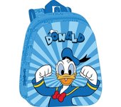 SAFTA - MOCHILA 3D DONALD 33x27 cm - Mochila con Asas Ajustables y Espalda Ergonomica - Mochila con Compartimientos con Cremallera - Mochila Diseño Único y Licencia Oficial By DONALD
